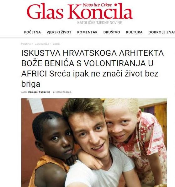 Božo Benić o volontiranju u Tanzaniji