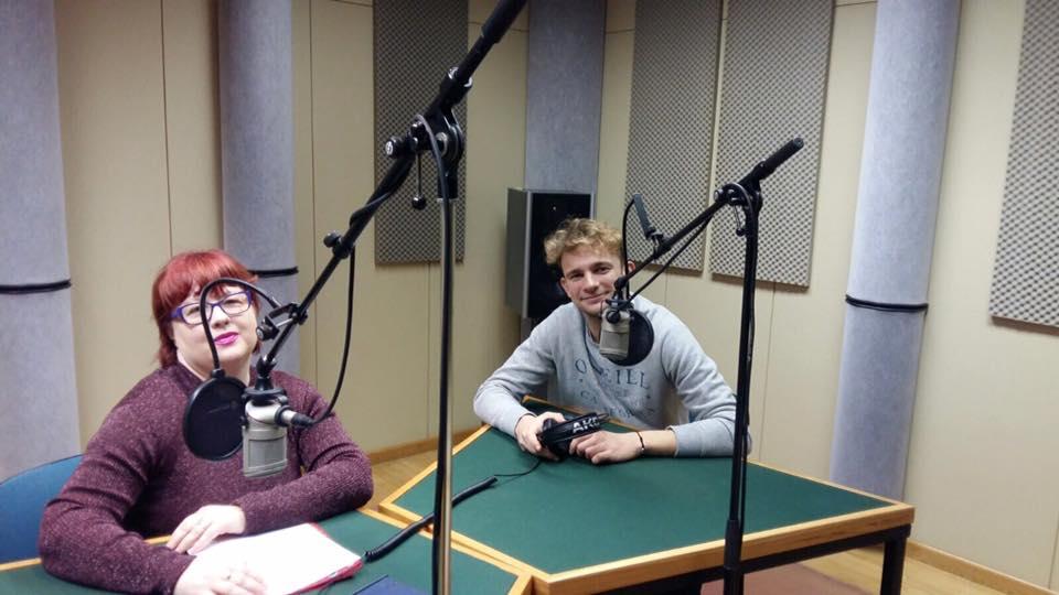 Our association in the HRT radio studio