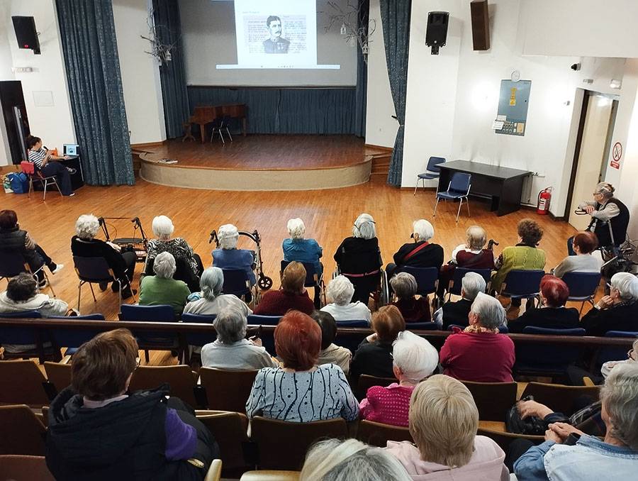 Record Attendance and Lots of Laughter at Trnje Senior Home